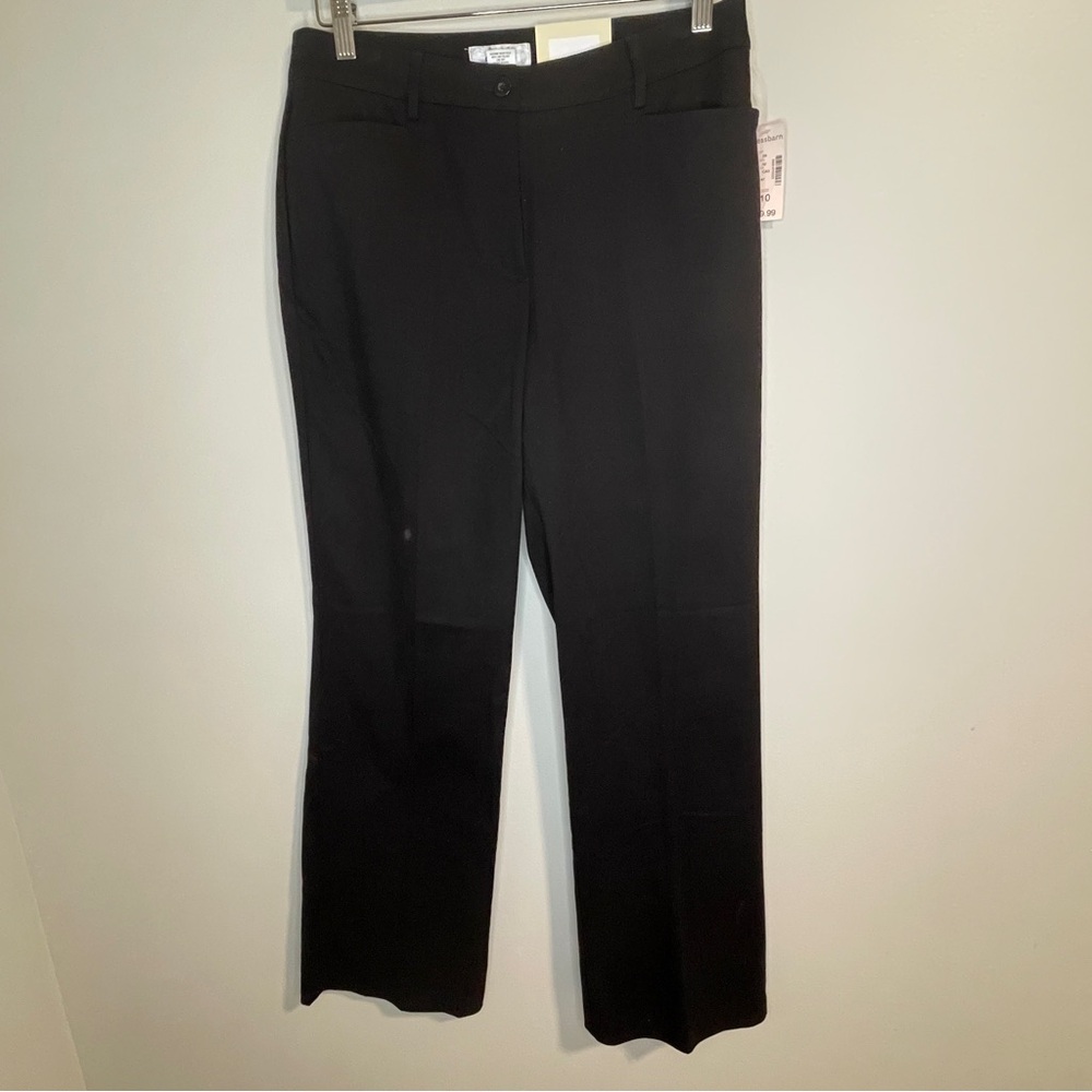 Dress Barn Classic Black Women's Tummy Control Trousers